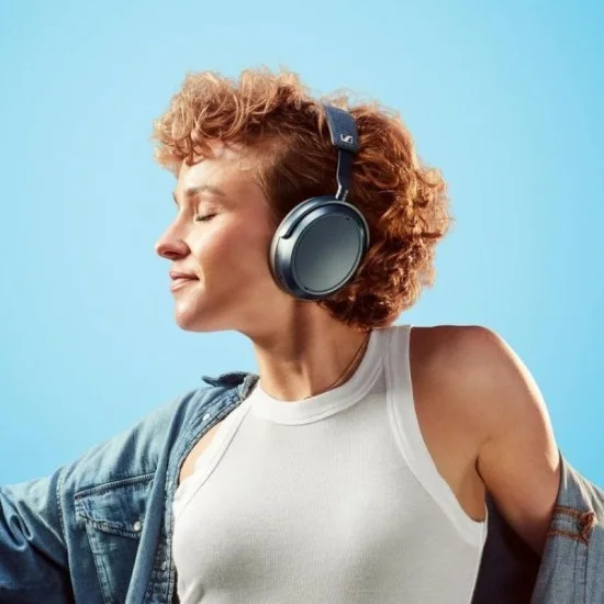 Sennheiser Momentum Wireless 4 Over-Ear Noise Cancelling Headphones, 700386 - Denim